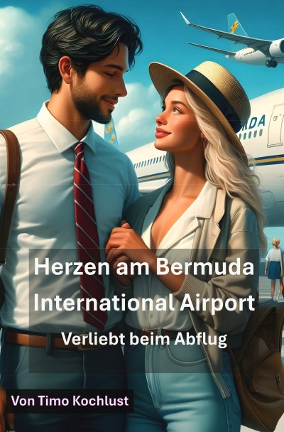 'Cover von Herzen am Bermuda International Airport – Verliebt beim Abflug'-Cover