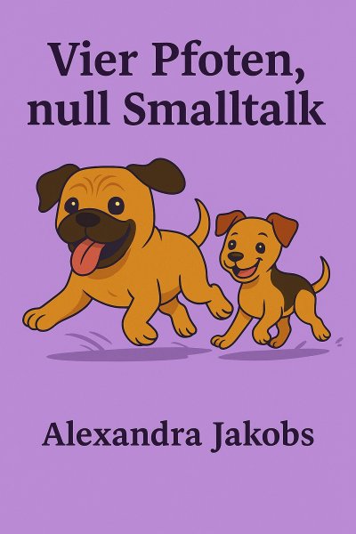 'Cover von vier Pfoten – null Small talk'-Cover