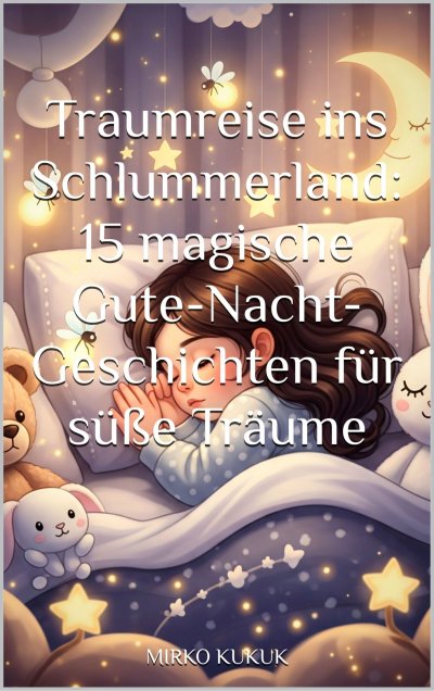 'Cover von Traumreise ins Schlummerland: 15 magische Gute-Nacht-Geschichten für süße Träume'-Cover