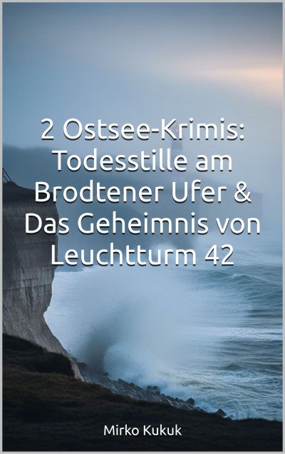 'Cover von 2 Ostsee-Krimis: Todesstille am Brodtener Ufer & Das Geheimnis von Leuchtturm 42'-Cover