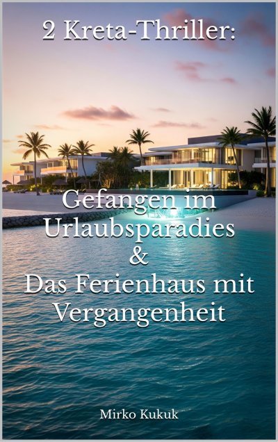 'Cover von 2 Kreta-Thriller: Gefangen im Urlaubsparadies & Das Ferienhaus mit Vergangenheit'-Cover
