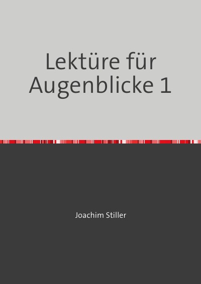 'Cover von Lektüre für Augenblicke 1'-Cover