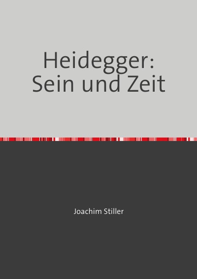 'Cover von Heidegger: Sein und Zeit'-Cover