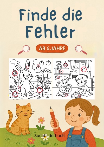'Cover von Finde die Fehler – Suchbilderbuch'-Cover
