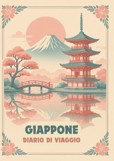 'Cover von Giappone Stamp book'-Cover