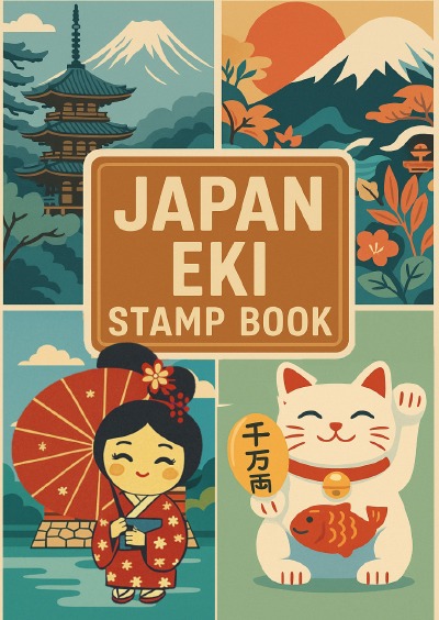 'Cover von Japan Eki Stamp Book'-Cover