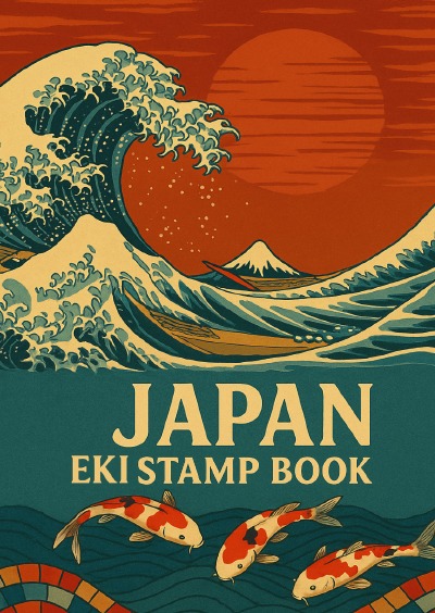 'Cover von Japan Eki Stamp Book'-Cover