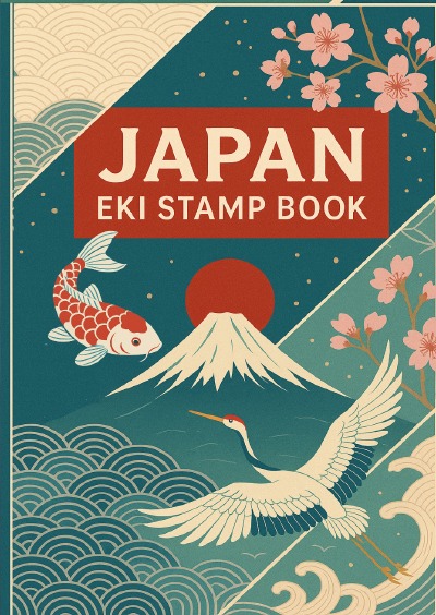 'Cover von Japan Eki Stamp Book'-Cover