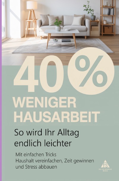 'Cover von 40 % weniger Hausarbeit – so wird Ihr Alltag endlich leichter'-Cover
