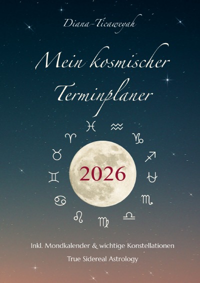 'Cover von Mein kosmischer Terminplaner 2026'-Cover
