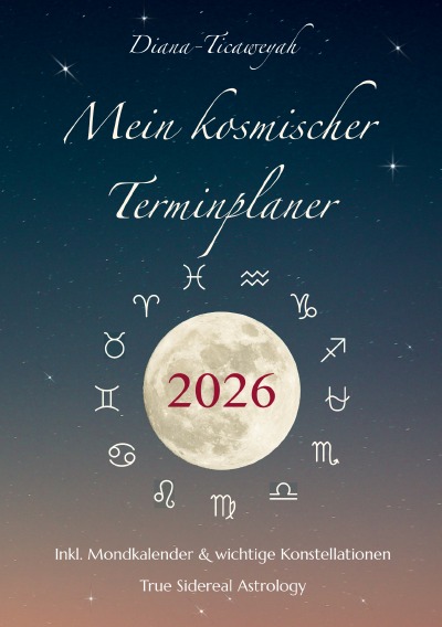 'Cover von Mein kosmischer Terminplaner 2026'-Cover