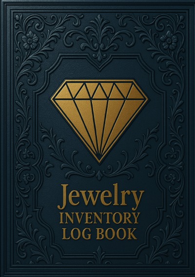 'Cover von Jewelry Inventory log book'-Cover