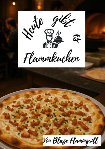'Cover von Heute gibt es – Flammkuchen'-Cover
