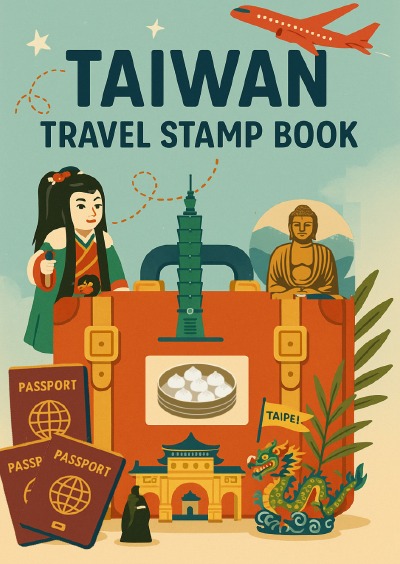 'Cover von Taiwan Travel Stamp book'-Cover