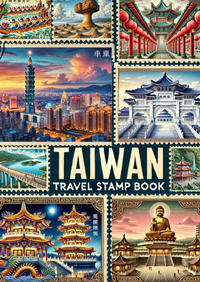 'Cover von Taiwan Travel Stamp book'-Cover