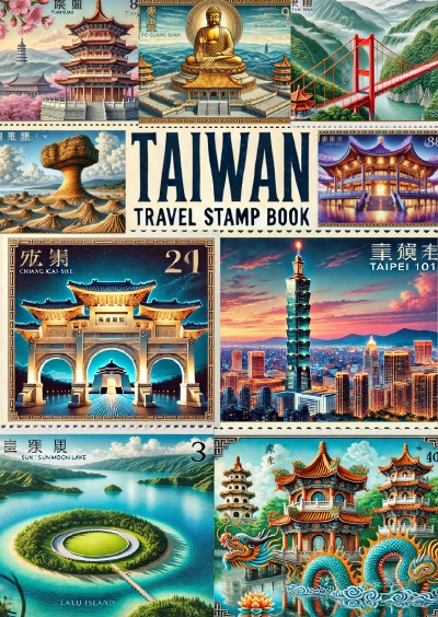 'Cover von Taiwan Travel Stamp book'-Cover