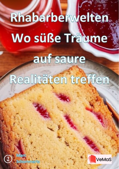 'Cover von Rhabarberwelten – Wo süße Träume auf saure Realitäten treffen'-Cover