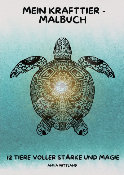 'Cover von Mein Krafttier – Malbuch'-Cover