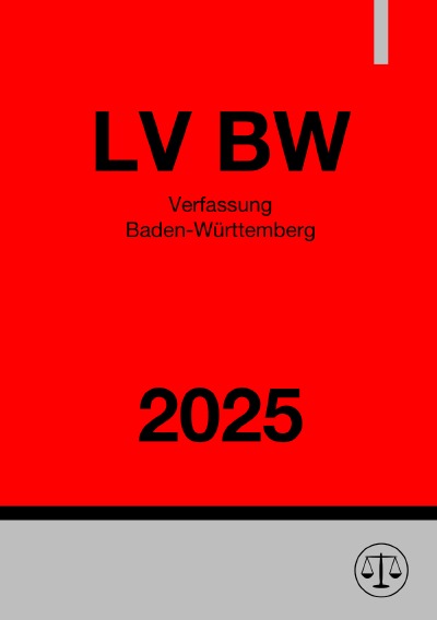 'Cover von Verfassung Baden-Württemberg – LV BW 2025'-Cover