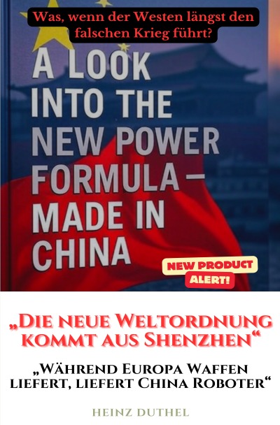 'Cover von „Die neue Weltordnung kommt aus Shenzhen“'-Cover