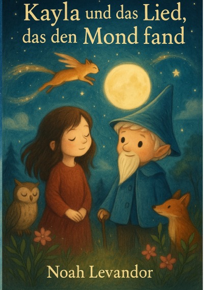 'Cover von „Kayla und das Lied,  das den Mond fand“'-Cover