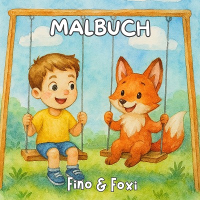 'Cover von Malbuch Fino & Foxi'-Cover