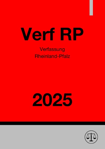 'Cover von Verfassung Rheinland-Pfalz – Verf RP 2025'-Cover