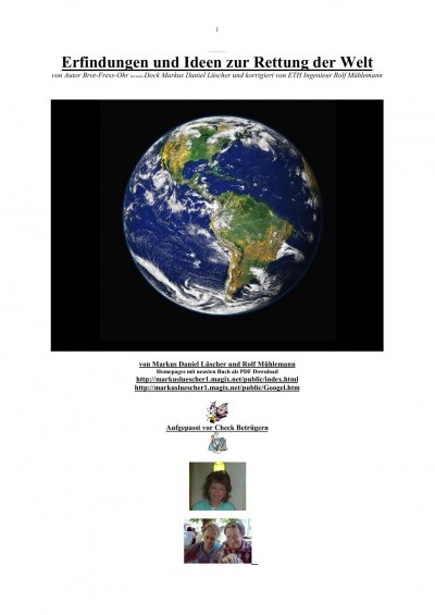 'Cover von Erfindungen und Ideen zur Rettung der Welt'-Cover