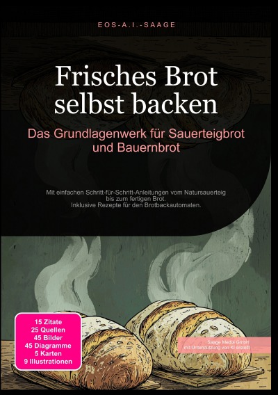 'Cover von Frisches Brot selbst backen: Das Grundlagenwerk für Sauerteigbrot und Bauernbrot'-Cover