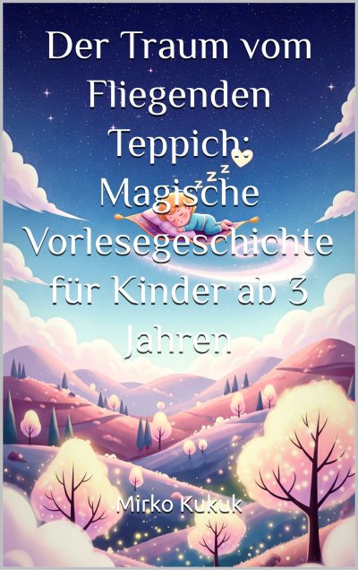 'Cover von Der Traum vom Fliegenden Teppich: Vorlesegeschichten ab 3 Jahren'-Cover