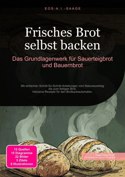 'Cover von Frisches Brot selbst backen: Das Grundlagenwerk für Sauerteigbrot und Bauernbrot'-Cover