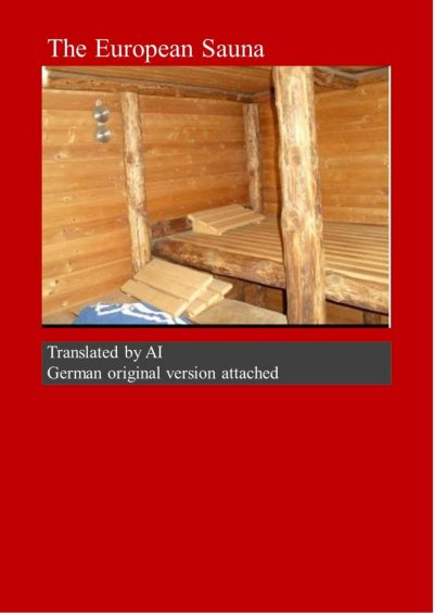 'Cover von The European Sauna'-Cover