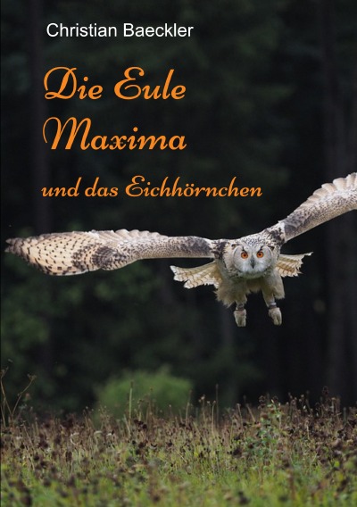 'Cover von Die Eule Maxima und das Eichhörnchen'-Cover