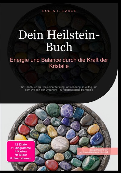 'Cover von Dein Heilstein-Buch: Energie und Balance durch die Kraft der Kristalle'-Cover