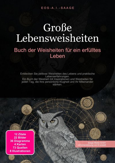 'Cover von Große Lebensweisheiten: Buch der Weisheiten für ein erfülltes Leben'-Cover