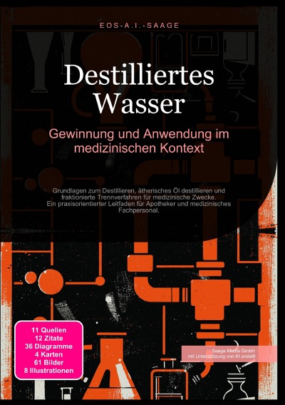 'Cover von Destilliertes Wasser: Gewinnung und Anwendung im medizinischen Kontext'-Cover
