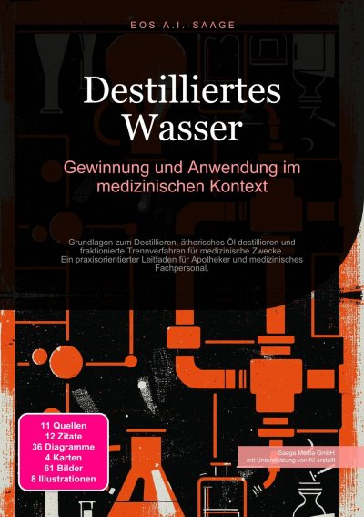 'Cover von Destilliertes Wasser: Gewinnung und Anwendung im medizinischen Kontext'-Cover