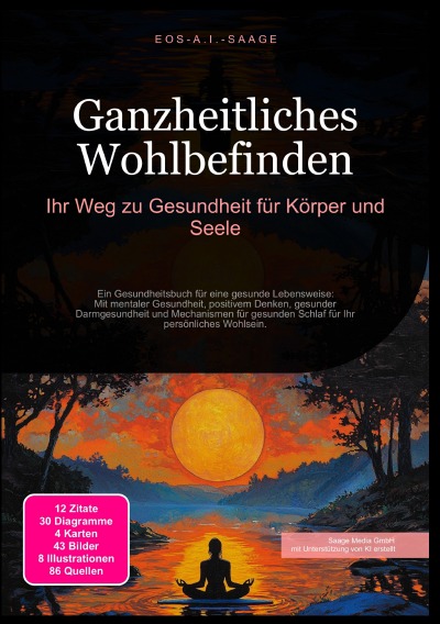 'Cover von Ganzheitliches Wohlbefinden: Ihr Weg zu Gesundheit für Körper und Seele'-Cover