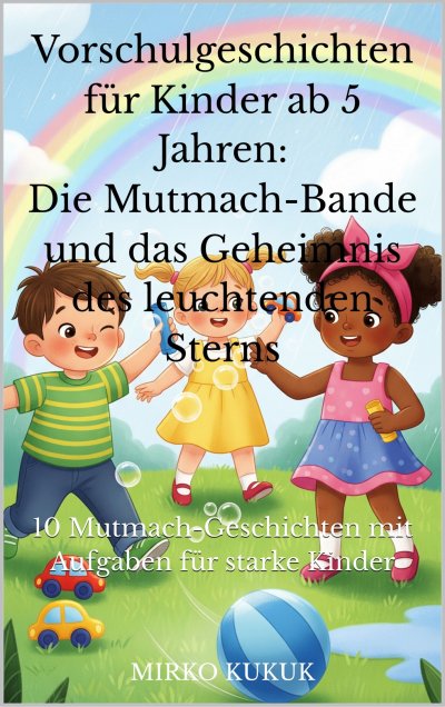 'Cover von Vorschulgeschichten für Kinder ab 5 Jahren: Die Mutmach-Bande und das Geheimnis des leuchtenden Sterns'-Cover