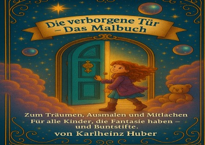 'Cover von Die verborgene Tür Das Malbuch'-Cover