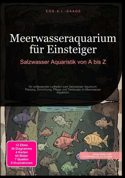 'Cover von Meerwasseraquarium für Einsteiger: Salzwasser Aquaristik von A bis Z'-Cover