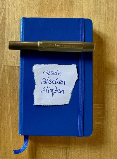 'Cover von Rieseln stocken fließen'-Cover