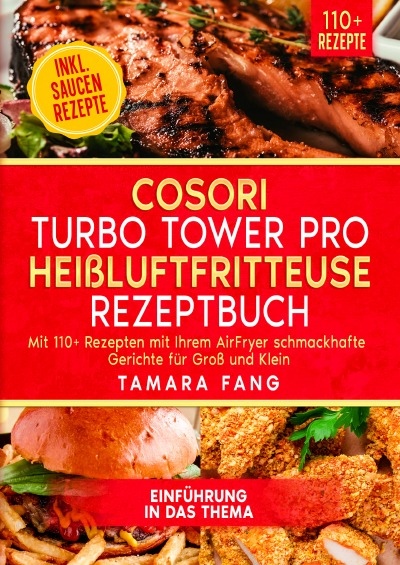 'Cover von COSORI Turbo Tower Pro Heißluftfritteuse Rezeptbuch'-Cover