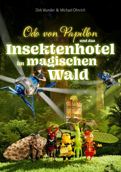 'Cover von Odo von Papillon und das Insektenhotel im magischen Wald'-Cover
