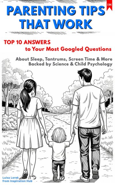 'Cover von PARENTING TIPS THAT WORK: Top 10 Answers to Your Most Googled Questions About Sleep, Tantrums, Screen Time & More Backed by Science & Child Psychology'-Cover