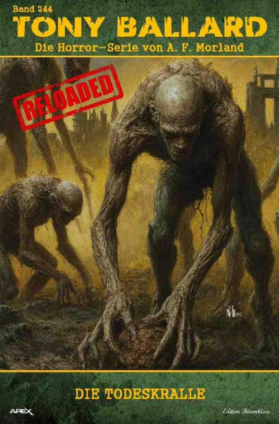 'Cover von Tony Ballard – Reloaded, Band 244: Die Todeskralle'-Cover