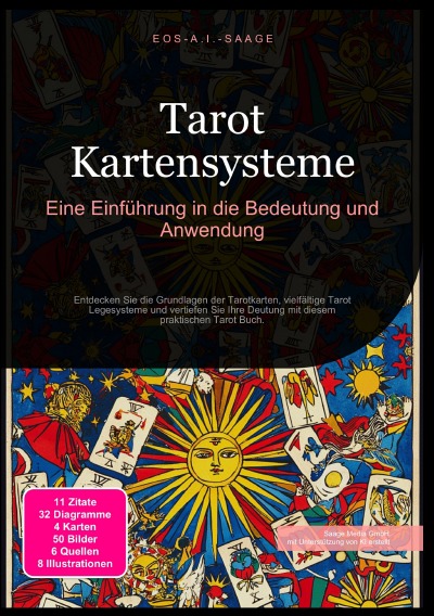 'Cover von Tarot Kartensysteme: Eine Einführung in die Bedeutung und Anwendung'-Cover