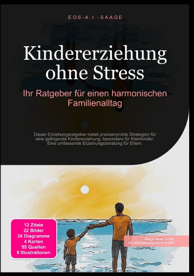 'Cover von Kindererziehung ohne Stress: Ihr Ratgeber für einen harmonischen Familienalltag'-Cover