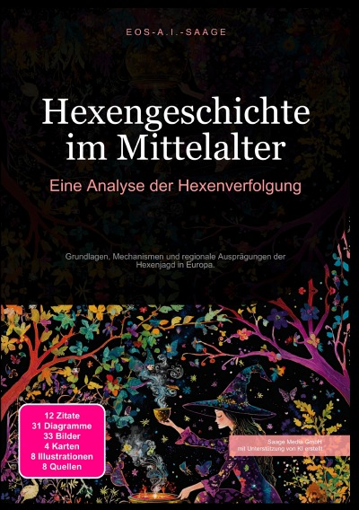 'Cover von Hexengeschichte im Mittelalter: Eine Analyse der Hexenverfolgung'-Cover