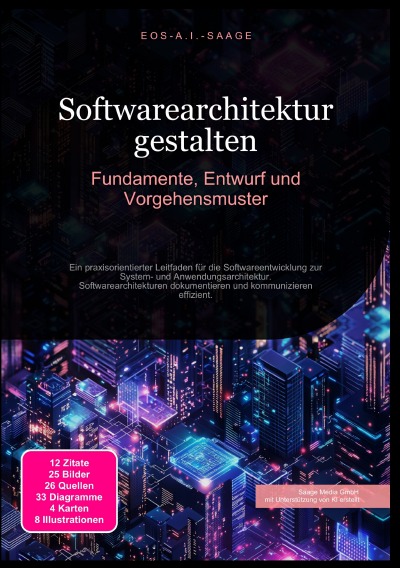 'Cover von Softwarearchitektur gestalten: Fundamente, Entwurf und Vorgehensmuster'-Cover